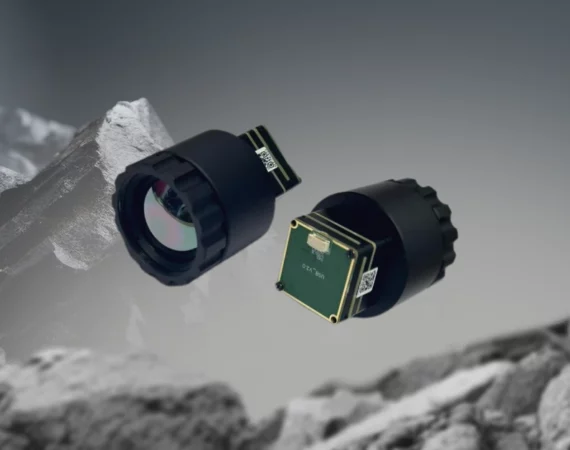Sample image of a thermal imaging module